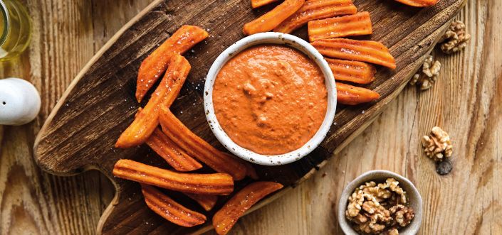 Aviko Wavy Blends Paprika с соусом Мухаммара